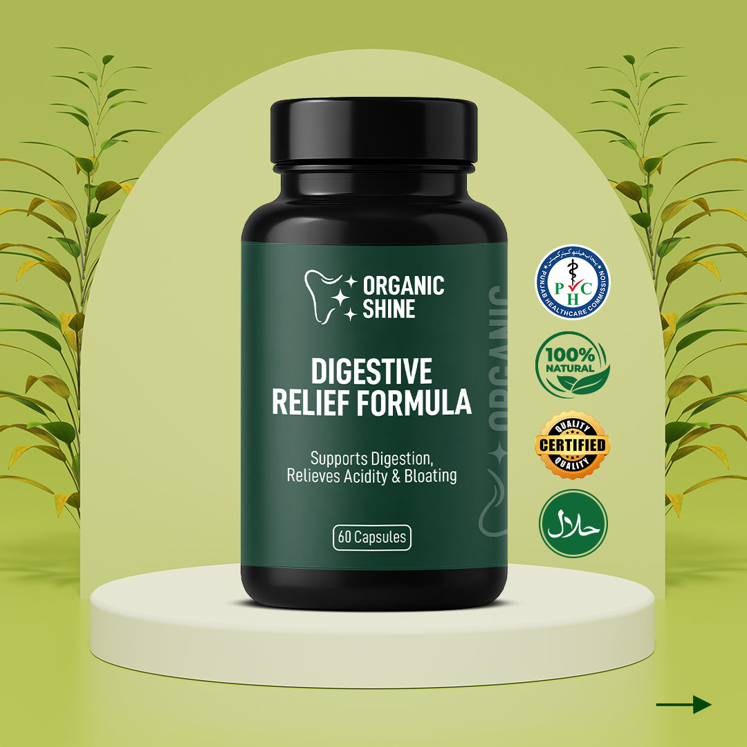Digestive Relief Formula – For Gas, Acidity & Bloating (100% Herbal)