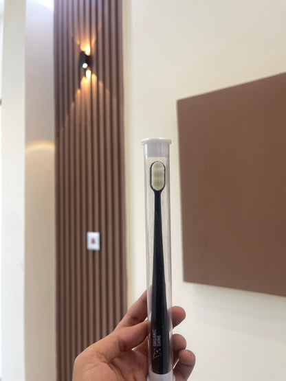 Soft NANO TOOTHBRUSH & TRAVEL CASE – For Bleeding Gums & Sensitive Teeth (Gentle Clean)