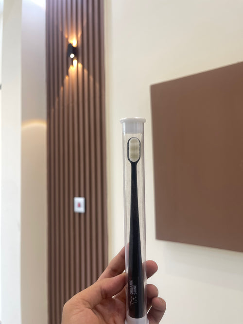 Soft NANO TOOTHBRUSH & TRAVEL CASE – For Bleeding Gums & Sensitive Teeth (Gentle Clean)