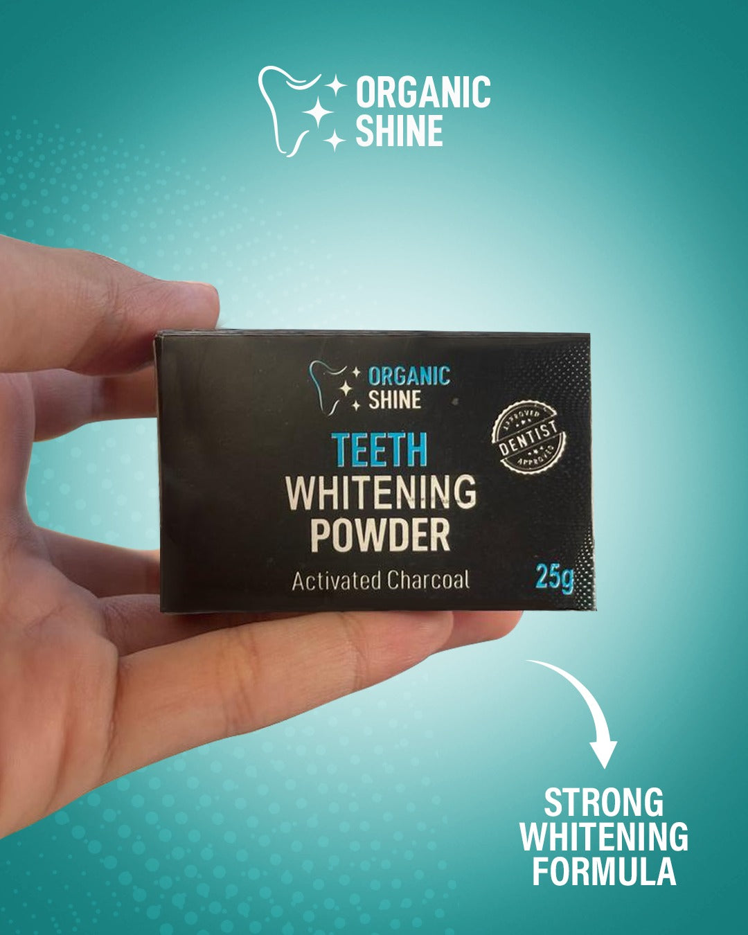 Teeth Whitening Powder for Yellow Teeth – 100% Herbal Solution