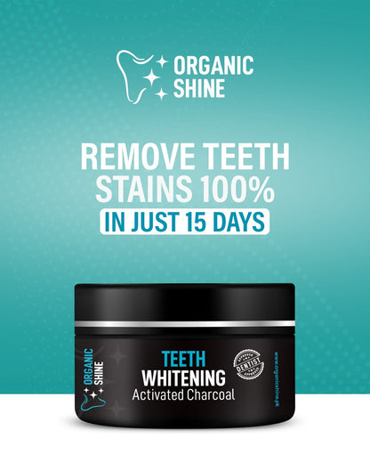Teeth Whitening Powder for Yellow Teeth – 100% Herbal Solution